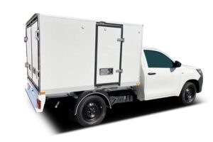 Caisse isotherme légère de 2,5 m pour camionnettes